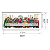 The Last Supper-14CT Stamped Cross Stitch Kit(77*35cm)