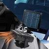 20W Solar Powered Winter Electric Heater 12V 2A Car Heater Defroster (StyleB)
