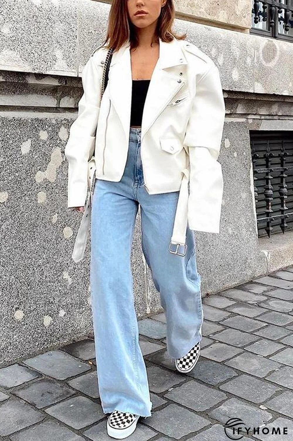 Loose Straight Leg Jeans | IFYHOME