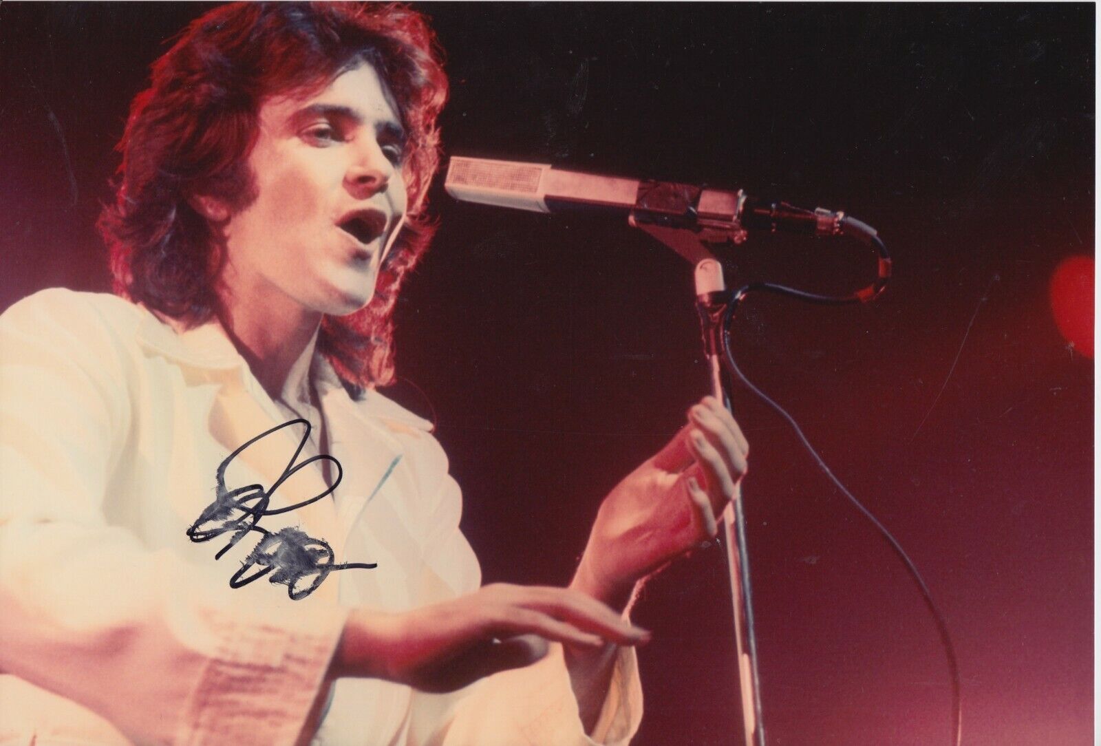 David Essex Hand Signed 12x8 Photo Poster painting - Music Autograph 2.