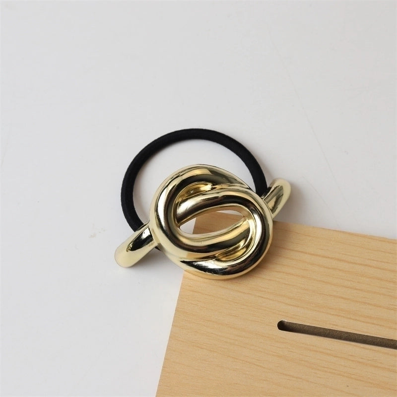 Women’s Elegant Classic Style Bow Knot Alloy Hair Tie