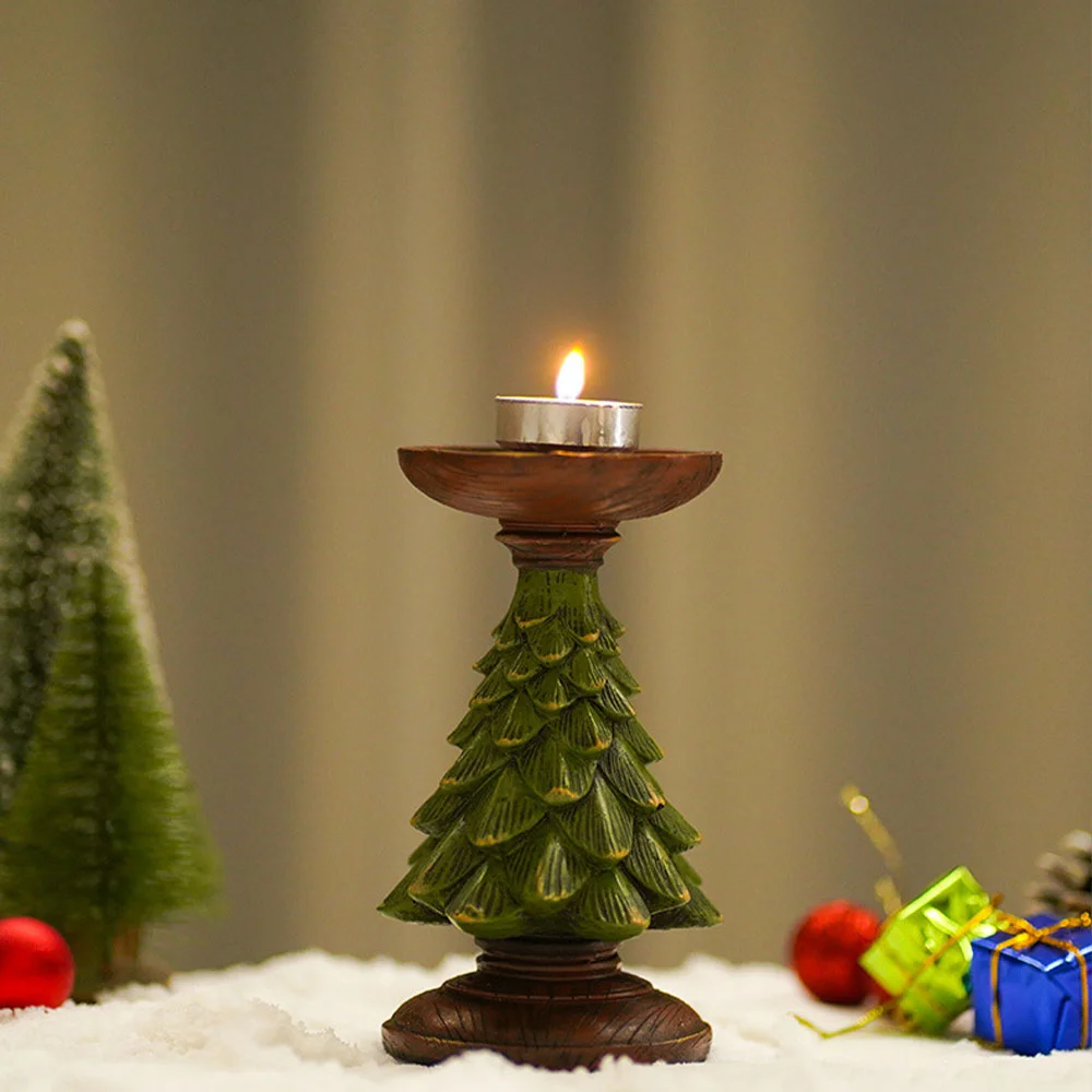 New desktop atmosphere ornament christmas tree candlestick festive ornament