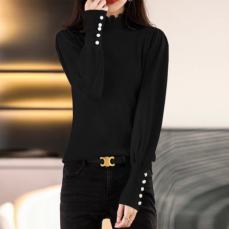 Elegant Buttoned Shirts & Tops