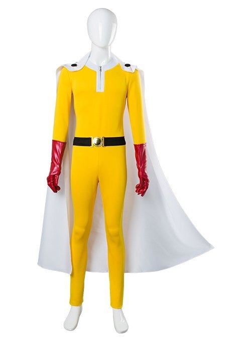 One Punch Man Saitama Jumpsuits Cosplay Costume