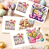 6PCS Diamond Painting Easter Greeting Card Kit for Birthdays Thanksgiving & Special Occasion