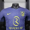 Joyfball 2025/2026 Player Version Atletico Madrid Away Football Jersey 1:1 Thai Quality（The player version jersey is a bit tight, please pay attention to the size selection）