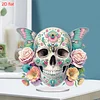 DIY Butterfly Skull Acrylic Diamond Painting Desktop Ornaments