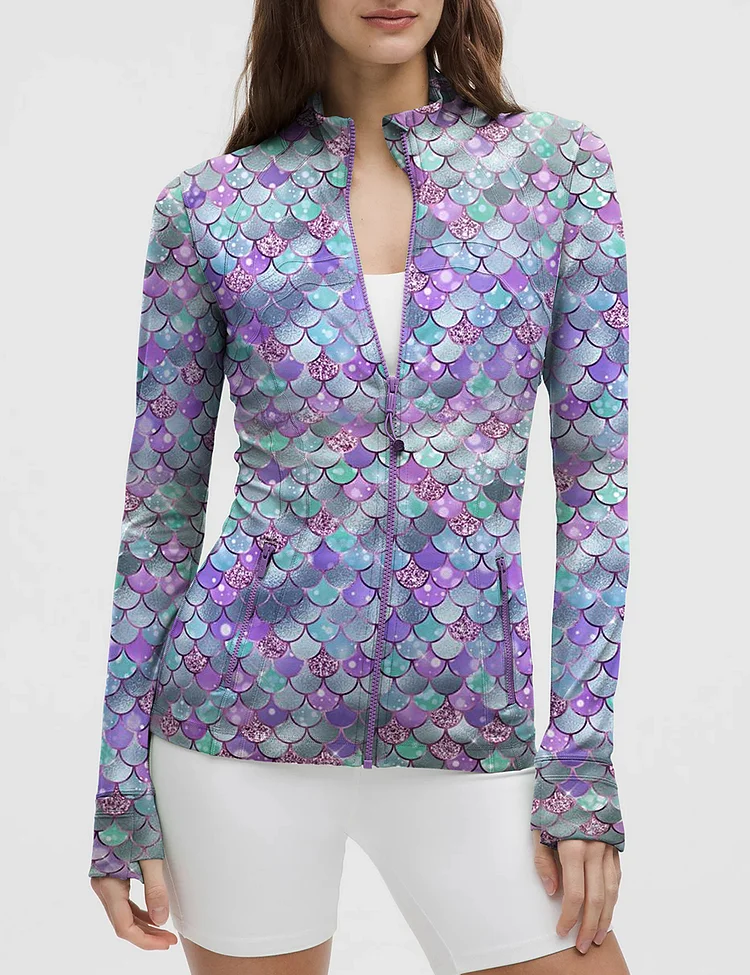 Women's Opal Pastel Mermaid Jacket