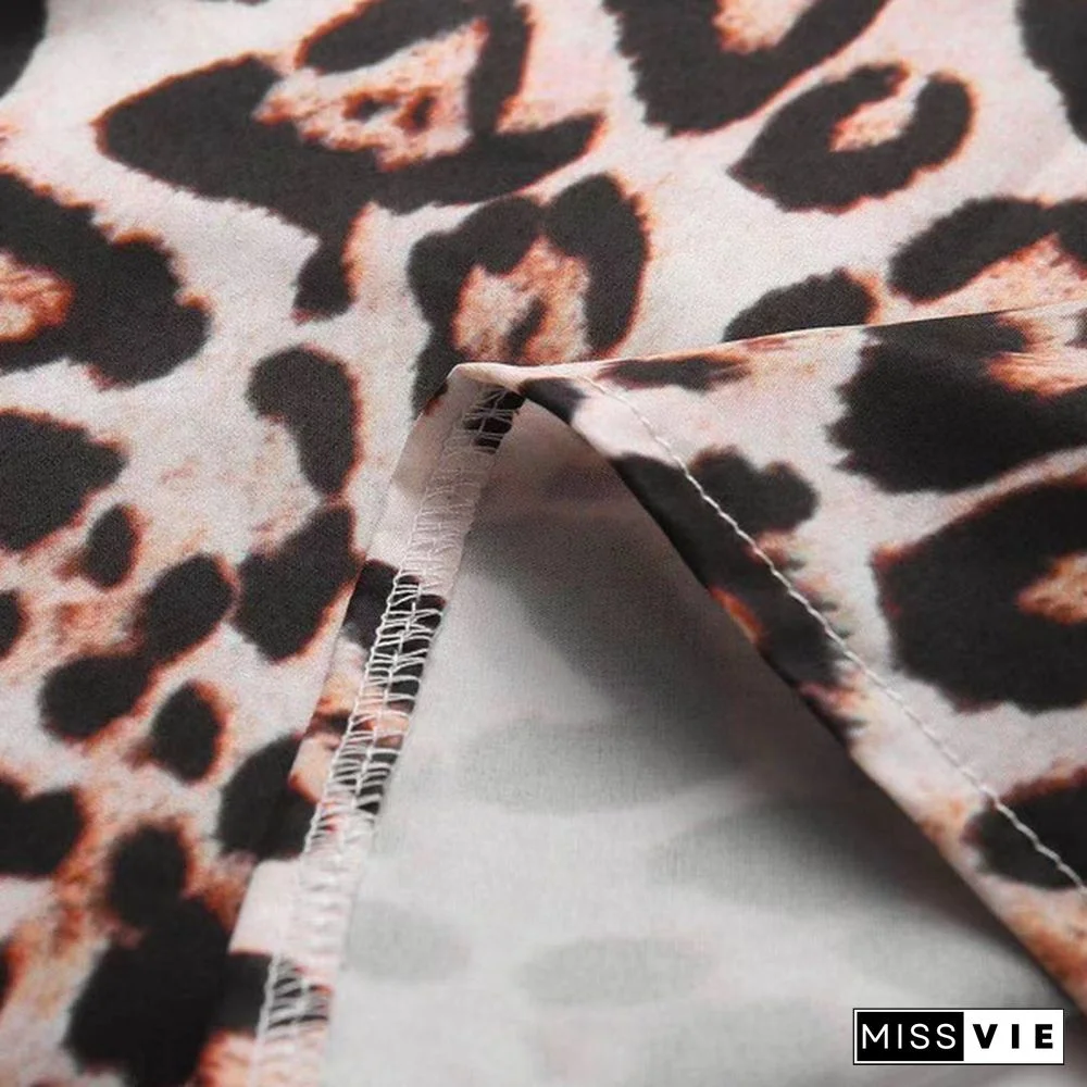 Women Fashion V-neck Tie Waist Floral Sling Dress