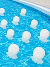 12Pcs Pool Sponge Oil Absorber Pool Scum Sponge Oil Scum Absorbing Filter Sponge