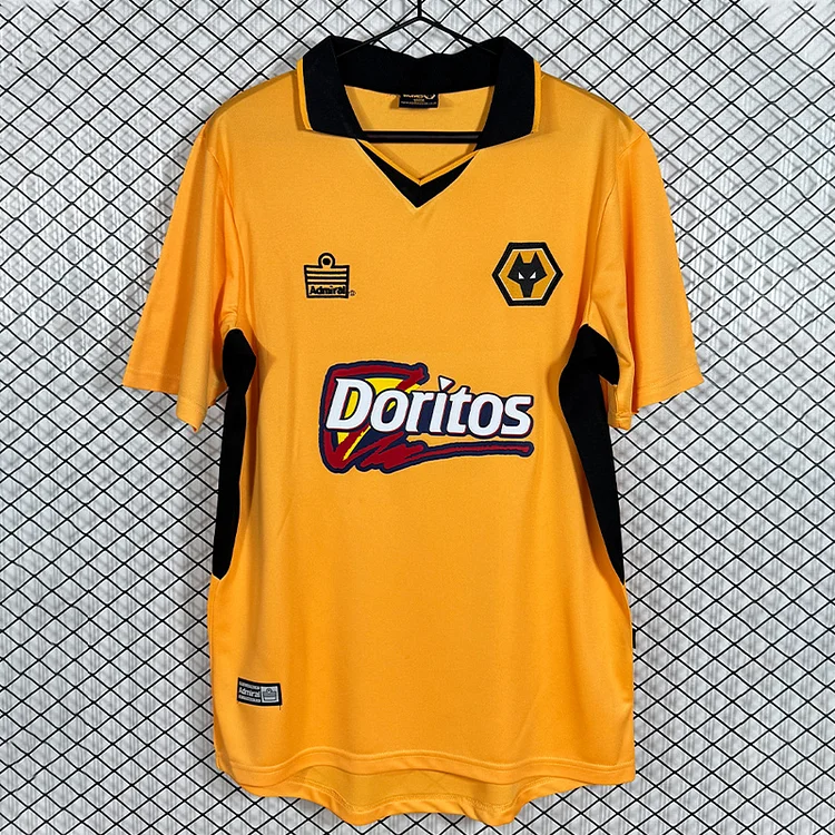 Wolves 2002/04 Retro Home Football Jersey