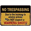 Funny Warning - Vintage Metal Signs(12*16Inch) - Warning