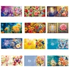12 Pcs/Set Diamond Painting Christmas Greeting Card