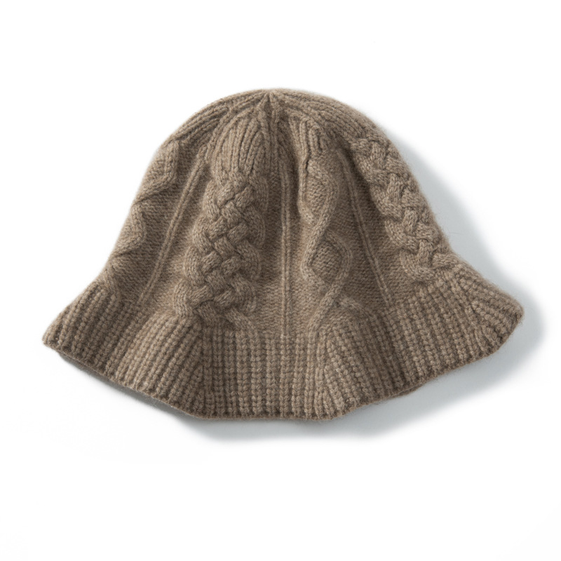 100% Cashmere Bucket Hat Pattern REAL SILK LIFE