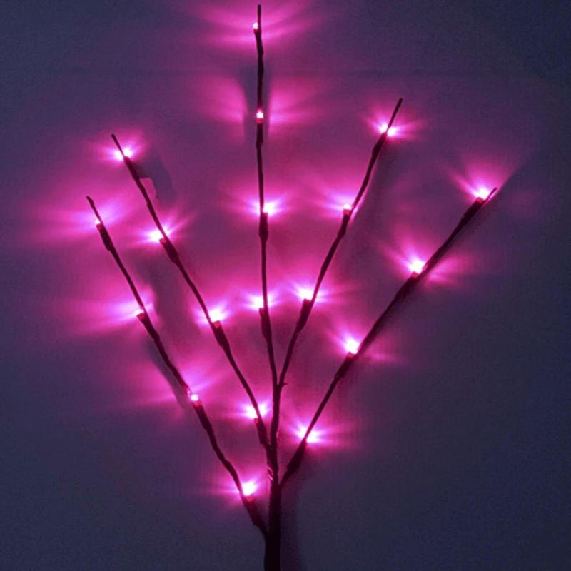 1 set(20*LED lamp beads),pink