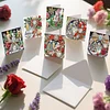 6PCS DIY Diamond Art Greeting Cards Xmas Atmosphere Congratulations Cards & Gift