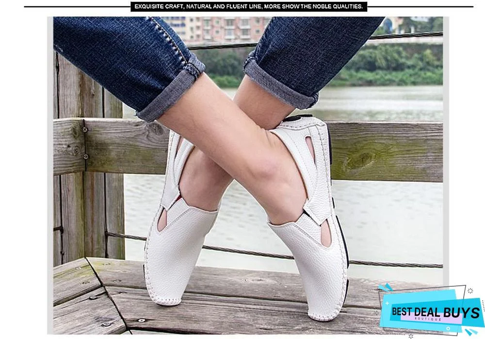Men Breathable Casual Driving Boats Flats Loafers Shoes