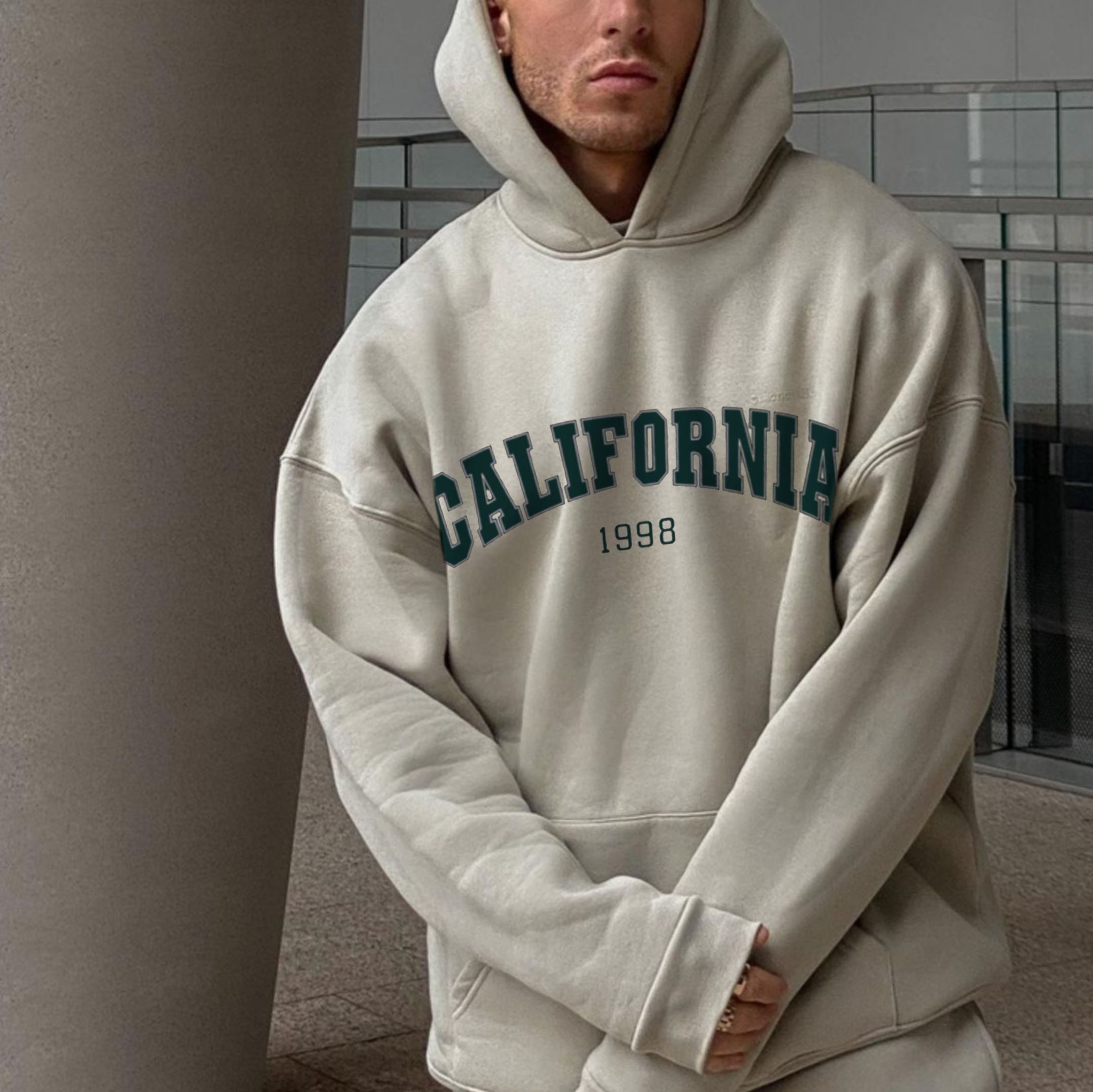 Retro Men's California Hoodie