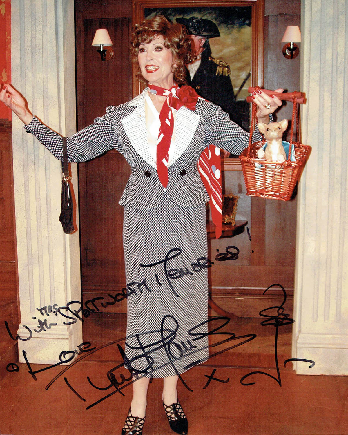 Anita HARRIS SIGNED Autograph Photo Poster painting 10x8 AFTAL COA Singer Entertainer Carry On