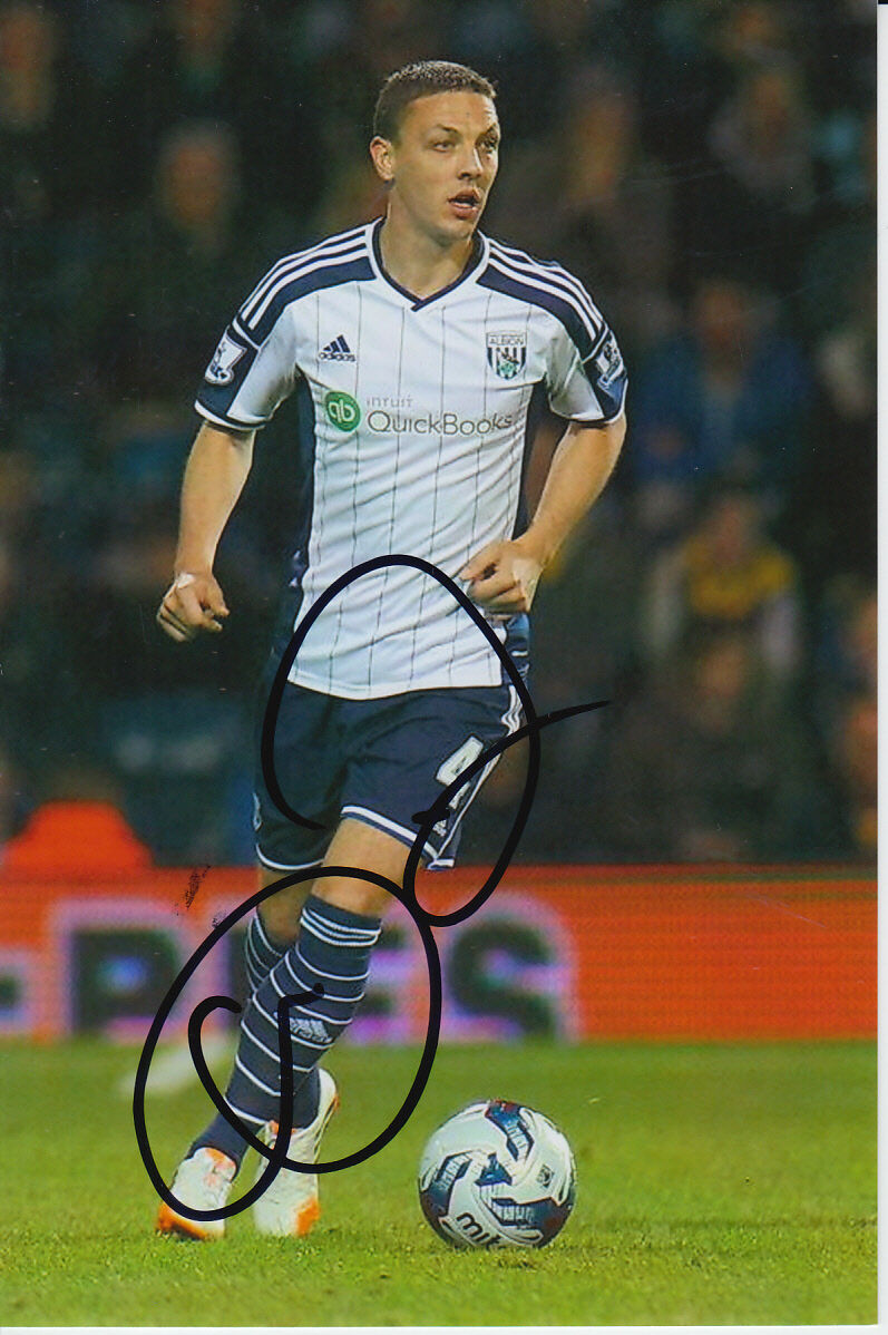 WEST BROM HAND SIGNED CHRIS BAIRD 6X4 Photo Poster painting 1.