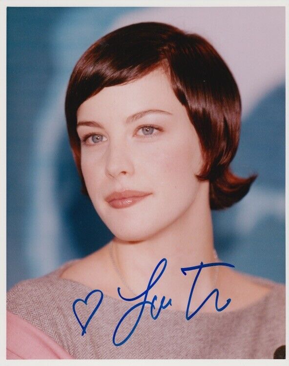 Liv Tyler signed 8x10 Photo Poster painting In-person