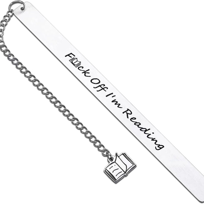 5 Pieces Letter School 201 Stainless Steel Minimalist Bookmark