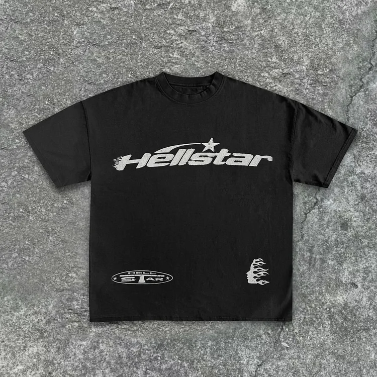 Vintage Hellstar Graphic 100% Cotton Short Sleeve T-Shirt