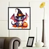 (40*40cm)Halloween Pterosaur - Full Round Drill Diamond Painting