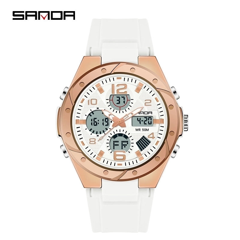 Modern Style Solid Color Electronic Men’s Watches