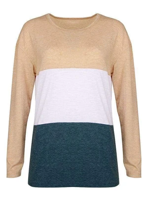 Multicolor Stitching T-shirt