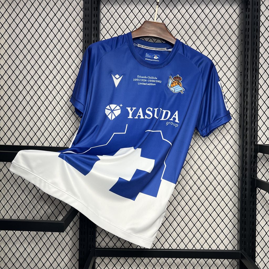 Real Sociedad 24-25 Chillida Special Jersey - Fans Version