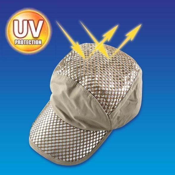 Sunstroke Prevented Cooling Hat - Hot Summer Wide Brim Sun Hat UV Protection Arctic Cap Hat Ice Cap Sunscreen Hydro Bucket Hat