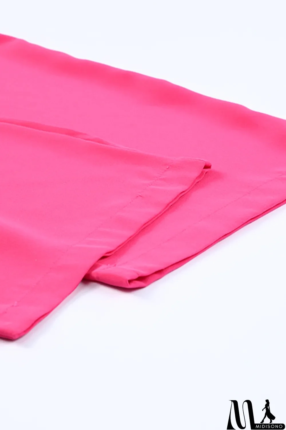 MidiSono - Rose Pleated High Waist Wide Leg Casual Pants