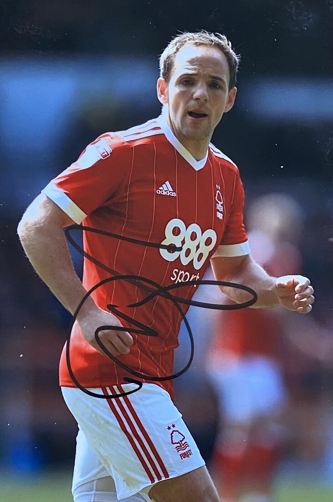 David Vaughan Genuine Hand Signed Nottingham Forest 6X4 Photo Poster painting