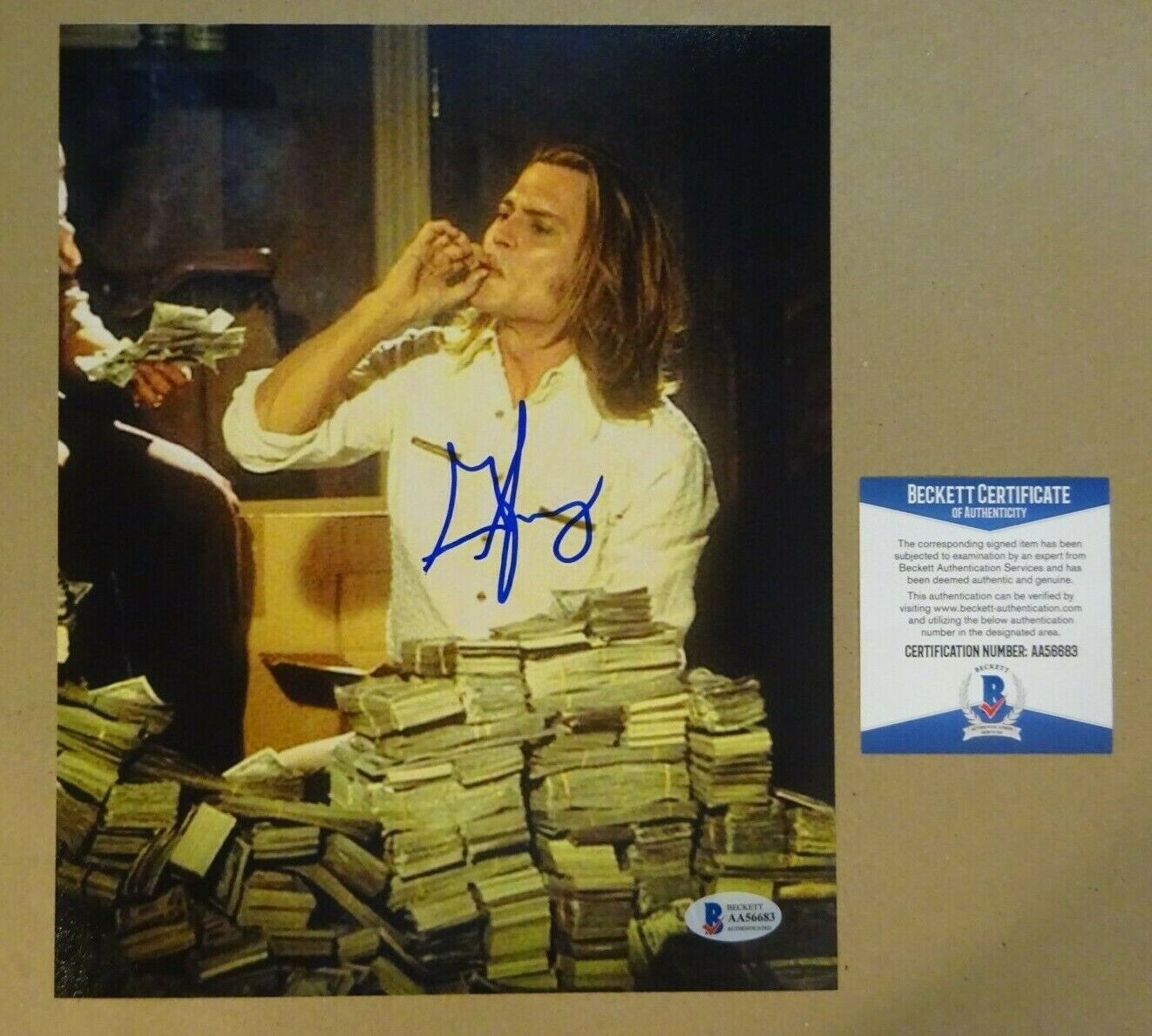 Signed GEORGE JUNG Autographed BLOW Photo Poster painting 8x10