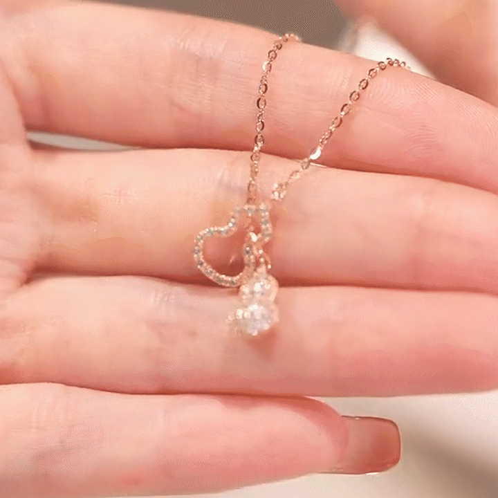 S925 silver gourd necklace