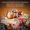 Finger Rock Ideas Steampunk Machine Gun Weapon Building Blocks Set