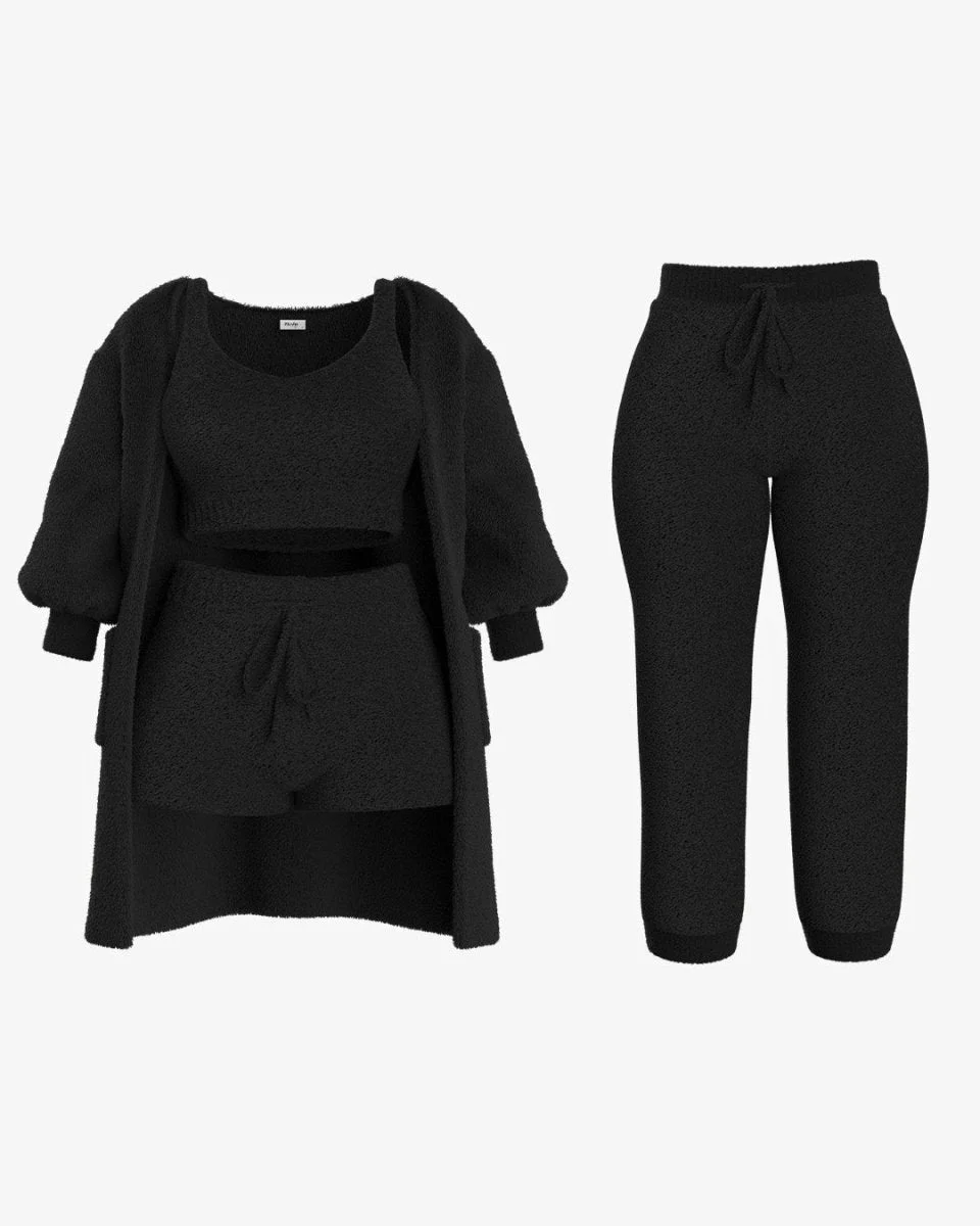 Pleshy Cozy Knit Set-Black Friday Sale 50% off