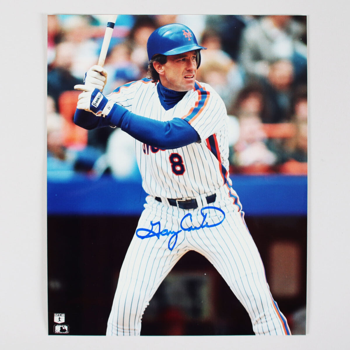 Gary Carter Signed Photo Poster painting 8x10 Mets - COA