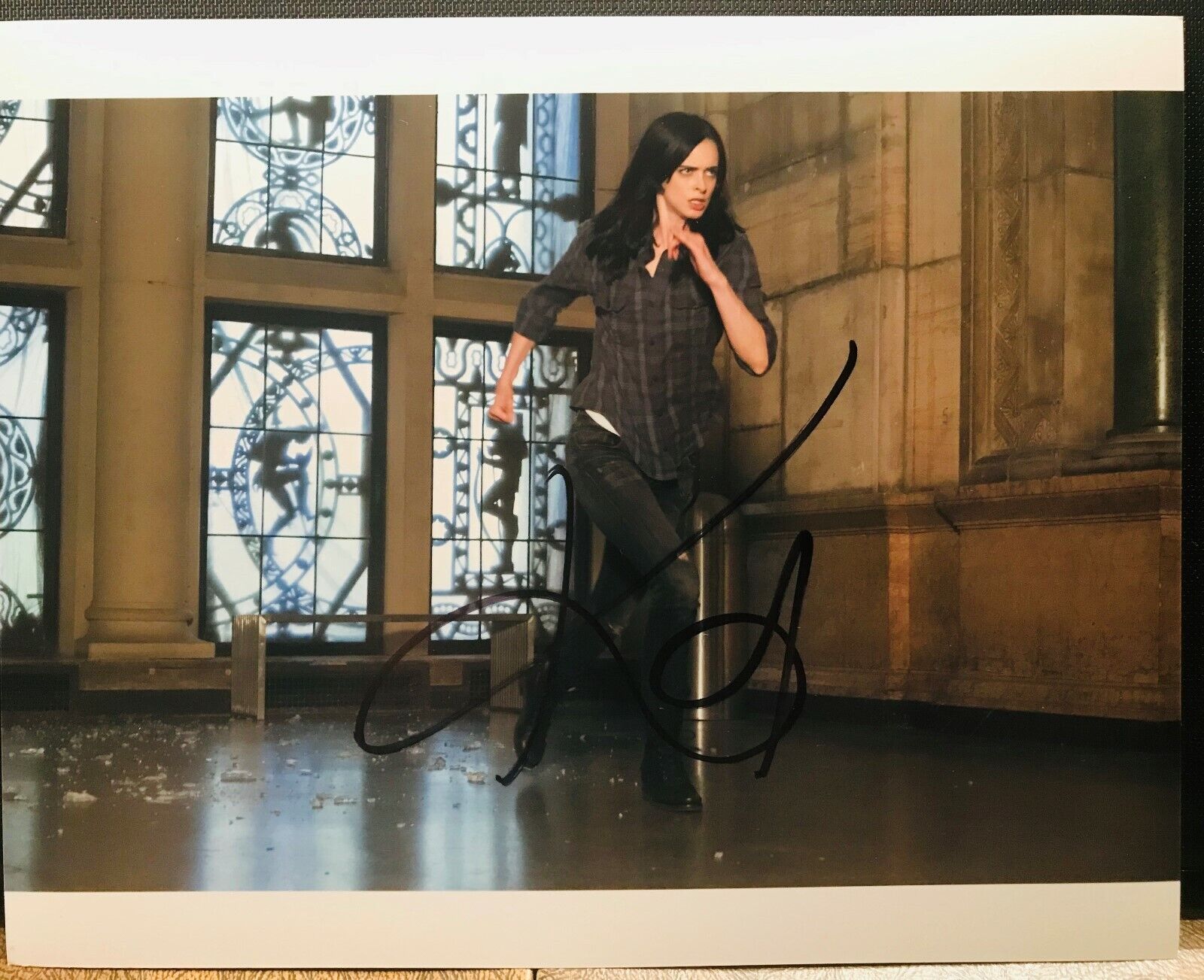 Krysten Ritter Jessica Jones autographed Photo Poster painting signed 8X10 #8 Marvel