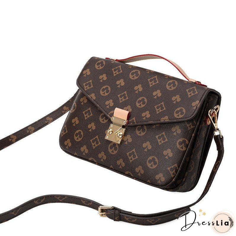 Paziye Check Print Ladies Crossbody Bag