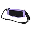 Silicone Case Fit for JBL Charge 6 Wireless BT Speakers Travel Carrying Sleeve with Carabiner and Shoulder Strap Protective Soft Skin