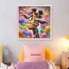 Giraffe-18CT Stamped Cross Stitch Kit(20x20cm)