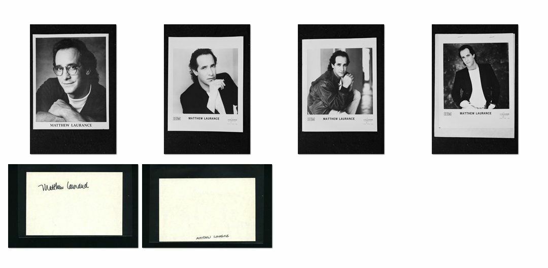 Matthew Laurance - Signed Autograph and Headshot Photo Poster painting set - Eddie and the Cruis