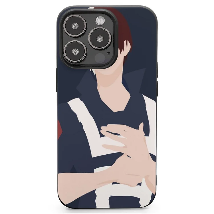 Shoto Todoroki Anime My Hero Academia Phone Case(32) Mobile Phone Shell IPhone 13 and iPhone14 Pro Max and IPhone 15 Plus Case - Heather Prints Shirts