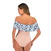 Gioiacombo &trade; Costume intero con stampa volant  &nbsp;