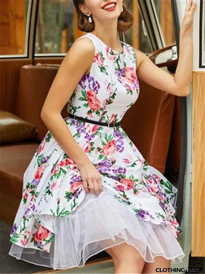 Solid Color 1950S Petticoat Tutu Crinoline Underskirt