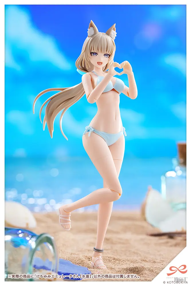 Kotobukiya - Sousai Shoujo Teien ANIMAL EARS EMULATOR [Swim Style] 1/10 Plastic Model (Licensed)-