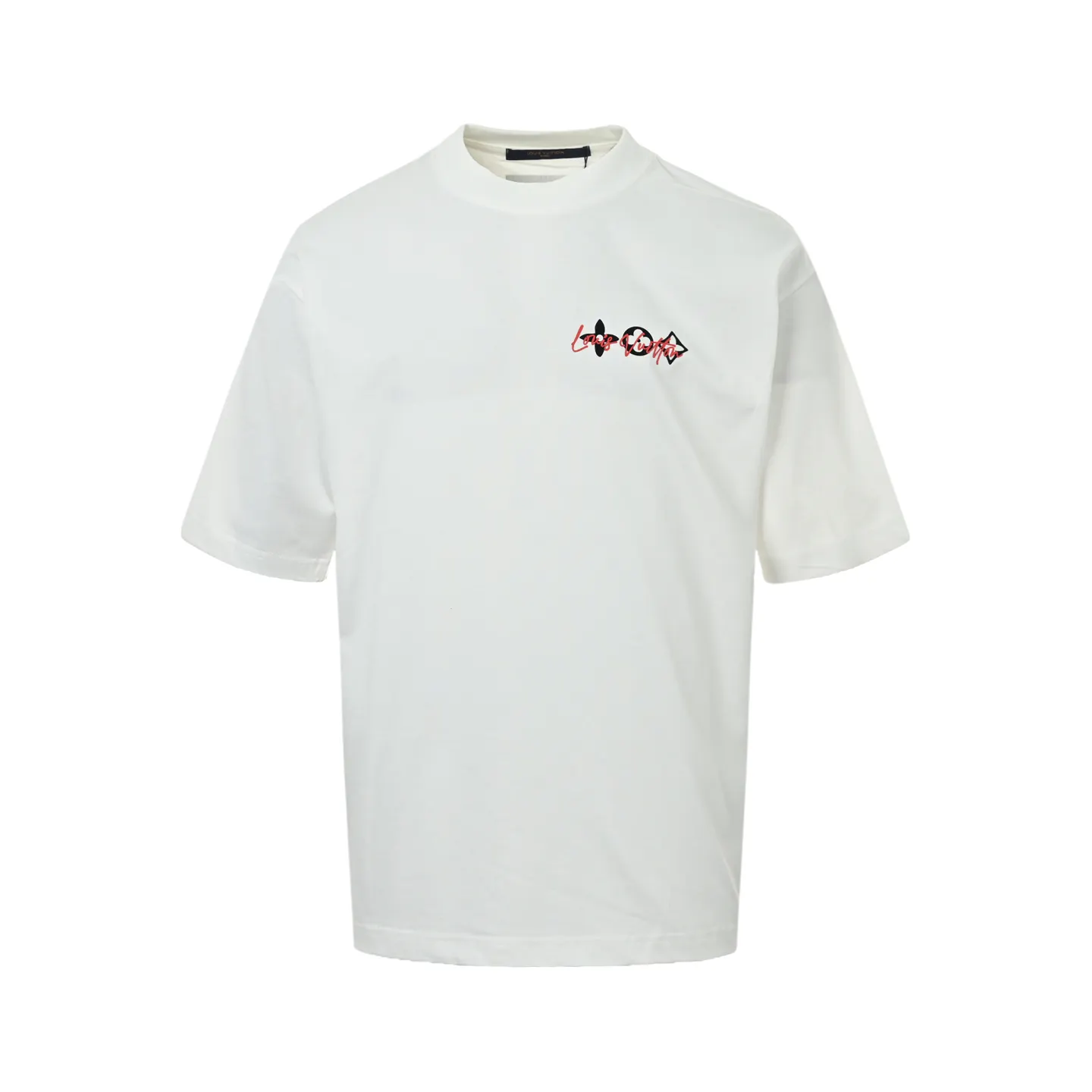 Premium White Graphic T-Shirt - Front View
