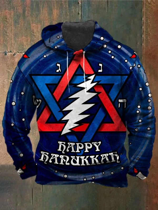 Unisex Skull Print Heavyweight Hoodies